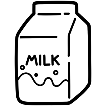 Bottle of fresh milk png