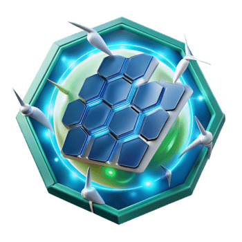 Hexagonal Render Abstract Background Energy Technology Illustration png