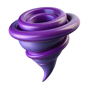 Purple Swirling Abstract Background Illustration png