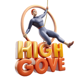 3D Illustration High Above Reaching Great Heights png