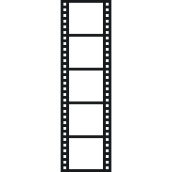 film strips frame. Film reels. Movie film png