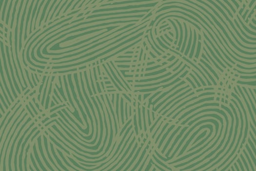 Crafted hand drawn Japanese and Ethnic folk minimal style line pattern in green, brush, wood carving, woodcut, engraving, sculpting abstract texture, simple graphic good for textile, carpet, vector