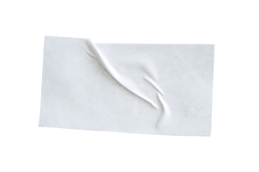 white duct tape isolated element png