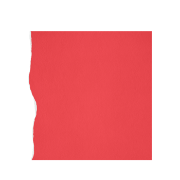 A red square of paper on a Transparent background png