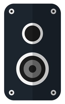 Speaker icon isolated on white background. vector