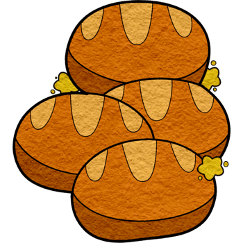 A sweet bun png