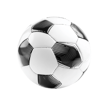Classic black and white soccer ball with a smooth surface and precise stitching symbolizes teamwork passion and the universal joy of the beautiful game png