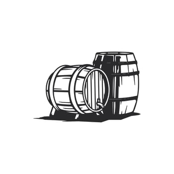 Vintage Barrel Company Logo vector