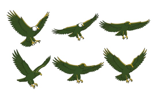 Supreme Aerial Predator with Perfect Precision vector