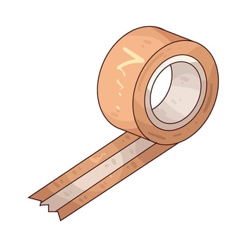 Packaging Tape illustration vector