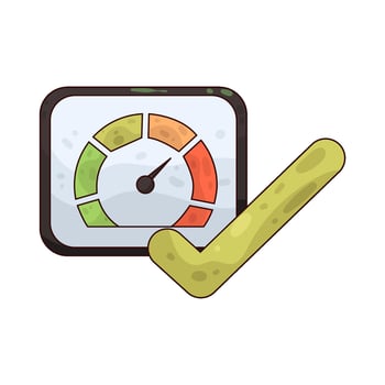 Delivery Performance illustration vector