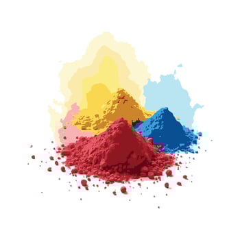 Holi Festival celebration vector