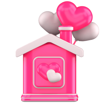 3d illustration home sweet home png