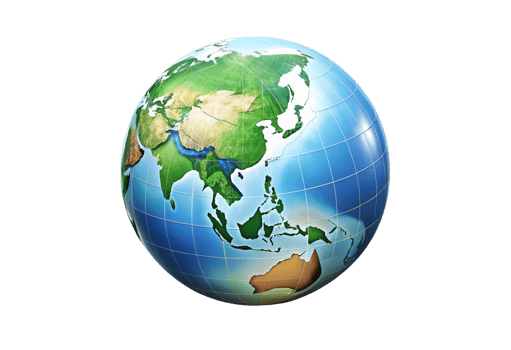earth globe clipart png