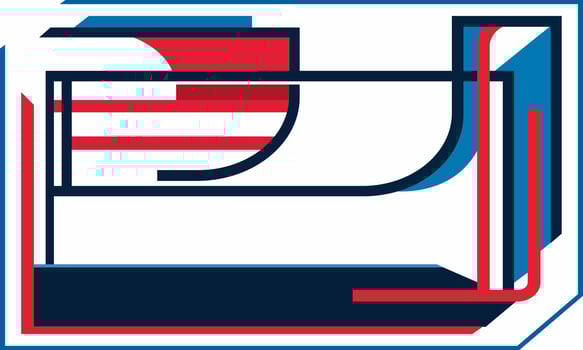 The logo for the american hockey league vector
