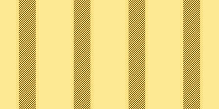Rest vertical seamless , multicoloured textile background texture. Iifficult pattern stripe lines fabric in yellow and amber colors. vector