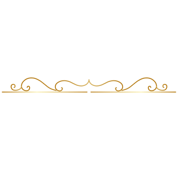 Elegant Gold Decorative Border Design png
