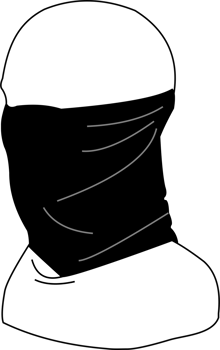 Long buff mask on model png