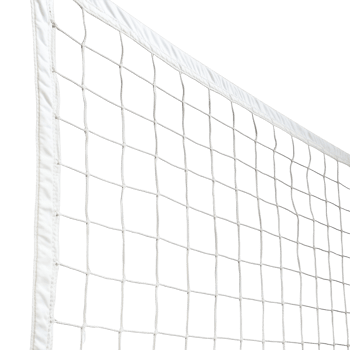 Crisp White Volleyball Net on transparent background. png