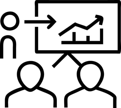 profit management and strategy and planning vector