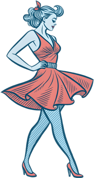 Retro Tattoo Design Featuring Old School Classic Art and Bold Lines. . png