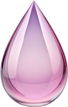 Vibrant Teardrop Clipart with Creative Colorful Gradient Design. . png