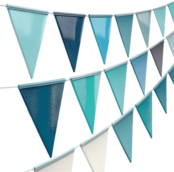 Add vibrant charm to your celebration designs with triangular pennant clipart. . png