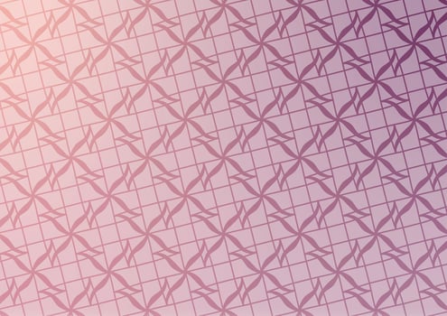 Pink pattern gradient net square background vector