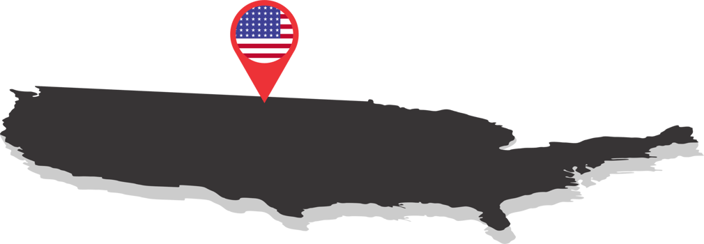 USA pin map location land png