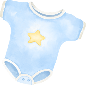 Baby clothes clipart png