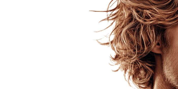 Wavy Hair Style on Isolated Background, Casual Haircut png