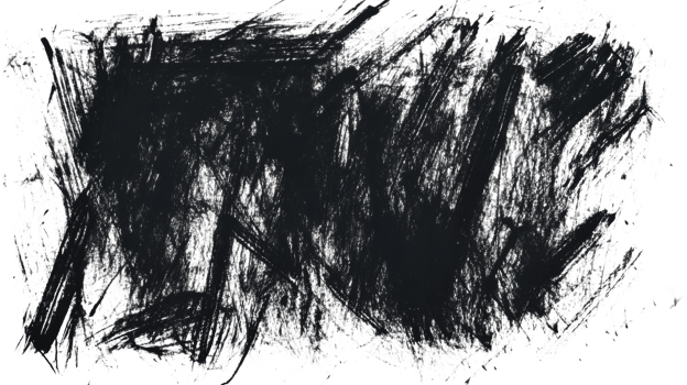 Abstract Black And White Charcoal Sketch Texture png