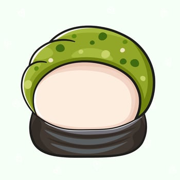 Cute funny Sushi vector