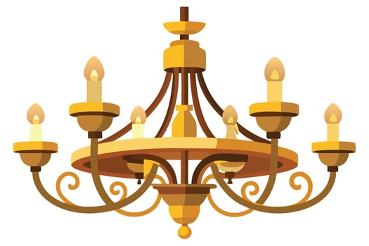 illustration for interior design. vector