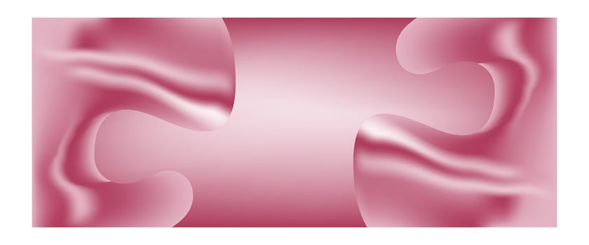 digital Pink Wavy Smooth liquid mesh gradient wallpaper background design vector