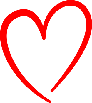 line red Hearts love valentine wedding shape symbol design png