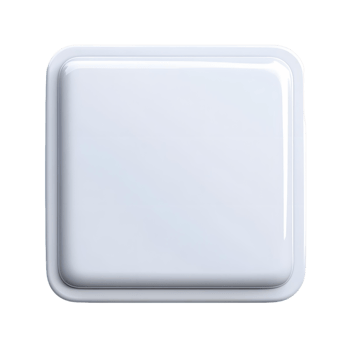 Stylish 3D Square Button Featuring a Unique Texture png