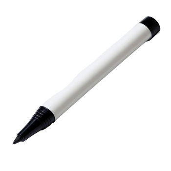 3D Whiteboard Marker Featuring Bold Black Tip png