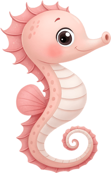 Cute Seahorse Clipart for Ocean-Inspired Home Decor. . png