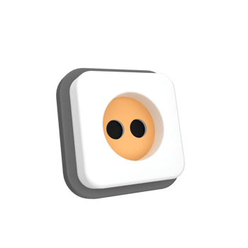 power socket 3d icon png