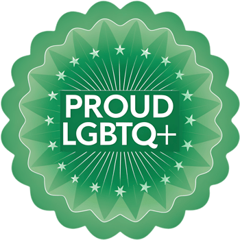 Stunning LGBTQ Symbol of Love Featuring a Green Carnation. . png