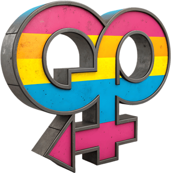 LGBTQ acceptance clipart featuring strong community symbols. . png