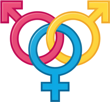 Colorful equality symbols clipart for representation campaigns. . png