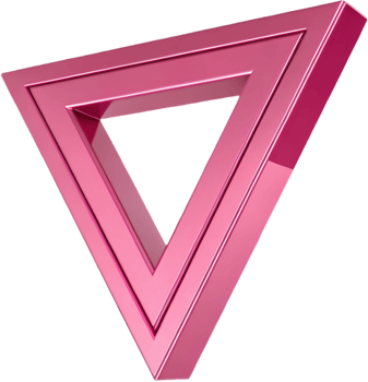 Inclusive LGBTQ Symbol with Pink Triangle Design. . png