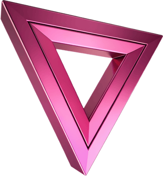 LGBTQ Movement Symbol Featuring a Pink Triangle. . png