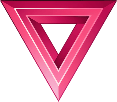 Pink Triangle LGBTQ Symbol for Love and Tolerance. . png