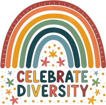 Rainbow Arch LGBTQ Clipart for Freedom and Celebration . png