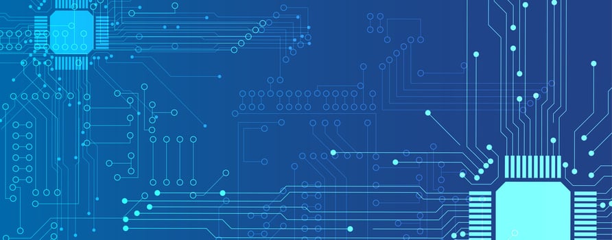The future of digital minimalism design. Abstract technology background vector