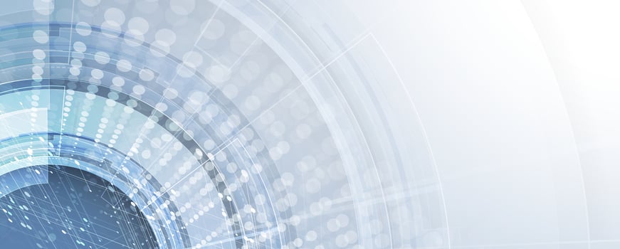 Data streams flowing through abstract networks vector