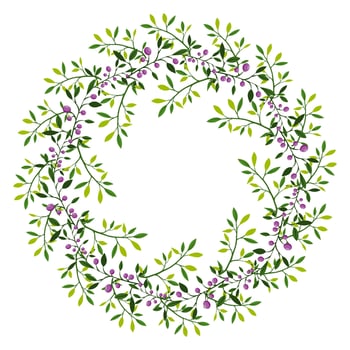 Flower Frames A set of cute retro flowers arranged without a wreath shape, perfect for wedding invitations and birthday cards vector